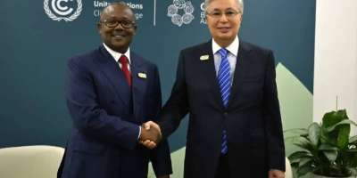 Colman Domingo and Jude Law at amfAR’s Venice Gala