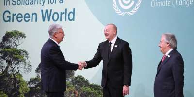 Colman Domingo and Jude Law at amfAR’s Venice Gala
