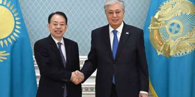 Colman Domingo and Jude Law at amfAR’s Venice Gala