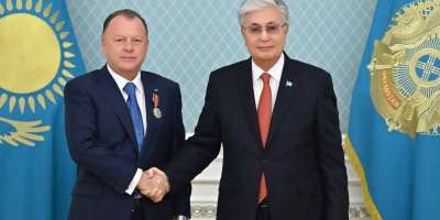 Colman Domingo and Jude Law at amfAR’s Venice Gala