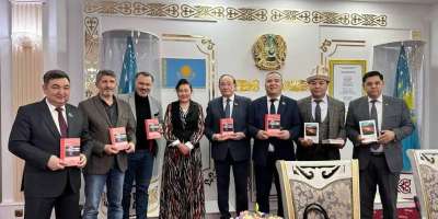 Colman Domingo and Jude Law at amfAR’s Venice Gala