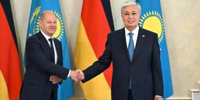 Colman Domingo and Jude Law at amfAR’s Venice Gala