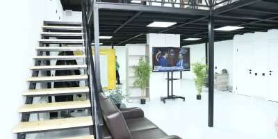 Colman Domingo and Jude Law at amfAR’s Venice Gala