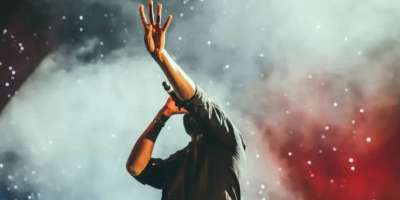 Colman Domingo and Jude Law at amfAR’s Venice Gala