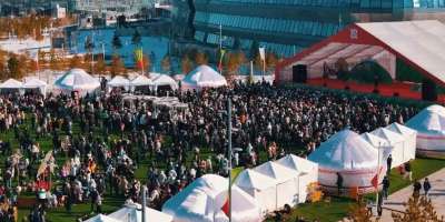 Colman Domingo and Jude Law at amfAR’s Venice Gala