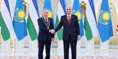 Colman Domingo and Jude Law at amfAR’s Venice Gala
