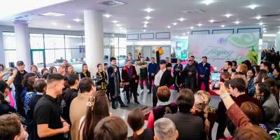 Colman Domingo and Jude Law at amfAR’s Venice Gala