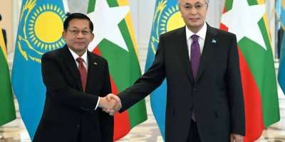 Colman Domingo and Jude Law at amfAR’s Venice Gala