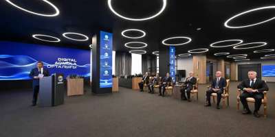 Colman Domingo and Jude Law at amfAR’s Venice Gala