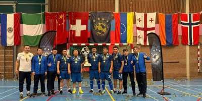 Colman Domingo and Jude Law at amfAR’s Venice Gala