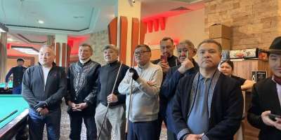 Colman Domingo and Jude Law at amfAR’s Venice Gala