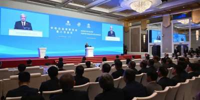 Colman Domingo and Jude Law at amfAR’s Venice Gala
