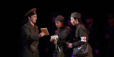 Colman Domingo and Jude Law at amfAR’s Venice Gala