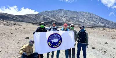 Colman Domingo and Jude Law at amfAR’s Venice Gala