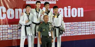 Colman Domingo and Jude Law at amfAR’s Venice Gala