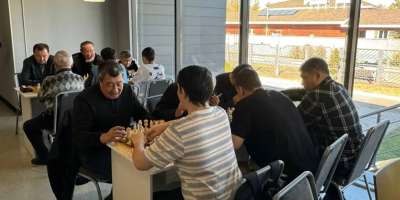 Colman Domingo and Jude Law at amfAR’s Venice Gala