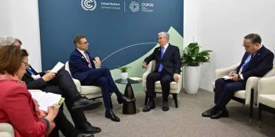 Colman Domingo and Jude Law at amfAR’s Venice Gala