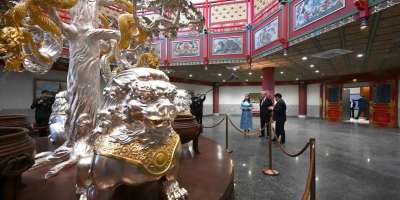 Colman Domingo and Jude Law at amfAR’s Venice Gala