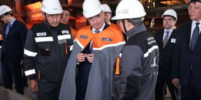 Colman Domingo and Jude Law at amfAR’s Venice Gala