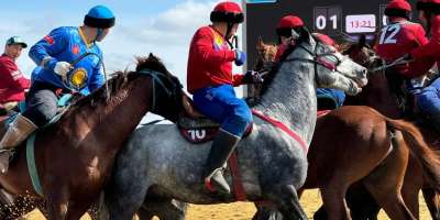 Colman Domingo and Jude Law at amfAR’s Venice Gala