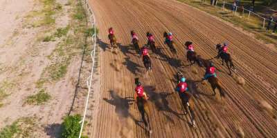 Colman Domingo and Jude Law at amfAR’s Venice Gala