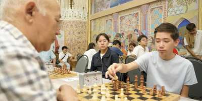 Colman Domingo and Jude Law at amfAR’s Venice Gala