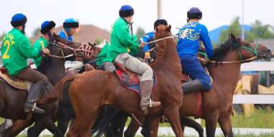 Colman Domingo and Jude Law at amfAR’s Venice Gala