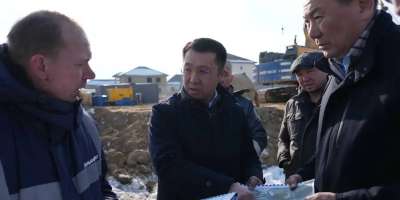Colman Domingo and Jude Law at amfAR’s Venice Gala
