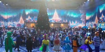 Colman Domingo and Jude Law at amfAR’s Venice Gala