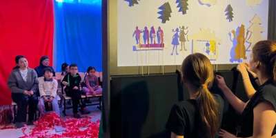 Colman Domingo and Jude Law at amfAR’s Venice Gala