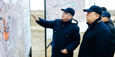 Colman Domingo and Jude Law at amfAR’s Venice Gala