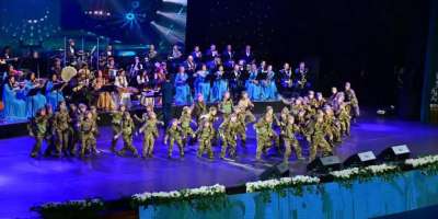 Colman Domingo and Jude Law at amfAR’s Venice Gala