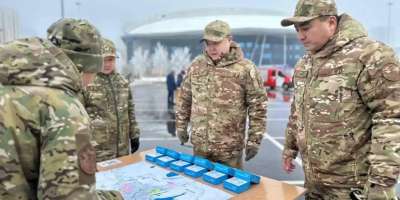 Colman Domingo and Jude Law at amfAR’s Venice Gala