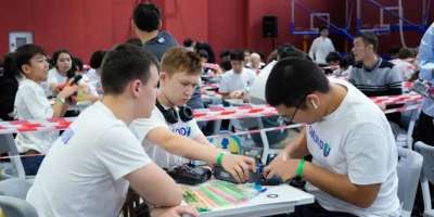 Colman Domingo and Jude Law at amfAR’s Venice Gala