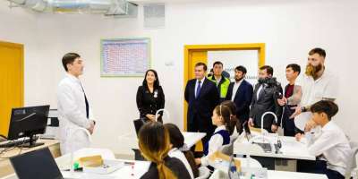 Colman Domingo and Jude Law at amfAR’s Venice Gala