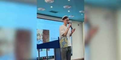 Colman Domingo and Jude Law at amfAR’s Venice Gala