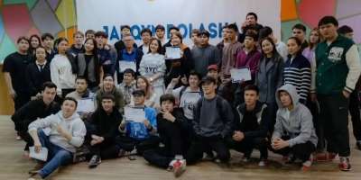 Colman Domingo and Jude Law at amfAR’s Venice Gala