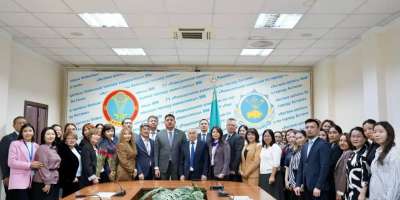 Colman Domingo and Jude Law at amfAR’s Venice Gala