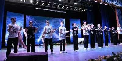 Colman Domingo and Jude Law at amfAR’s Venice Gala