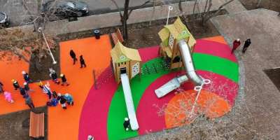Colman Domingo and Jude Law at amfAR’s Venice Gala