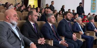 Colman Domingo and Jude Law at amfAR’s Venice Gala