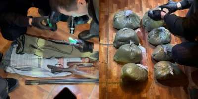 Colman Domingo and Jude Law at amfAR’s Venice Gala