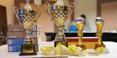 Colman Domingo and Jude Law at amfAR’s Venice Gala