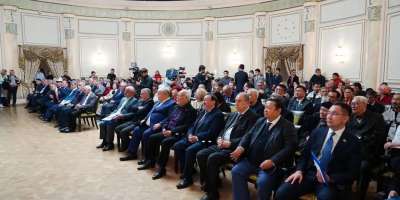 Colman Domingo and Jude Law at amfAR’s Venice Gala