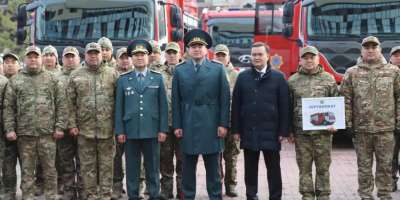 Colman Domingo and Jude Law at amfAR’s Venice Gala