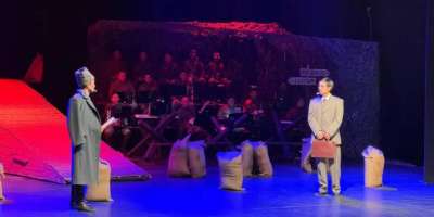 Colman Domingo and Jude Law at amfAR’s Venice Gala