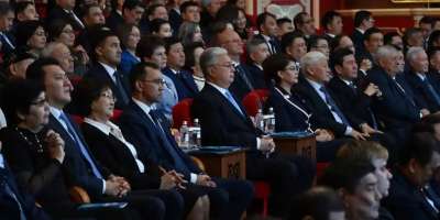 Colman Domingo and Jude Law at amfAR’s Venice Gala