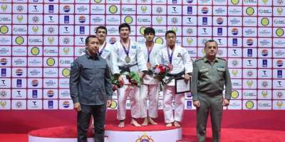 Colman Domingo and Jude Law at amfAR’s Venice Gala