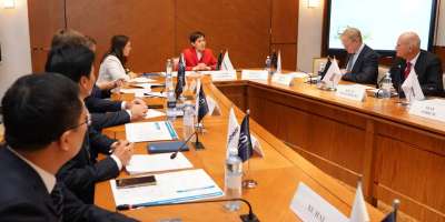 Colman Domingo and Jude Law at amfAR’s Venice Gala
