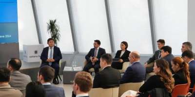 Colman Domingo and Jude Law at amfAR’s Venice Gala